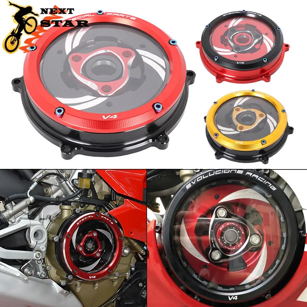 Прозрачный защитный чехол для мотоцикла с ЧПУ DUCATI PANIGALE V4 V4S Special 2018 2019|Крышка