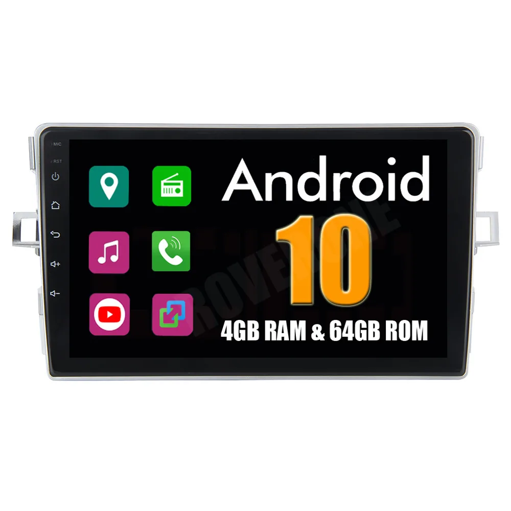 Смартфон RoverOne 4 + 32 ГБ Android 10 8 ядер 2007 2016 ГГц|Автомагнитолы| |