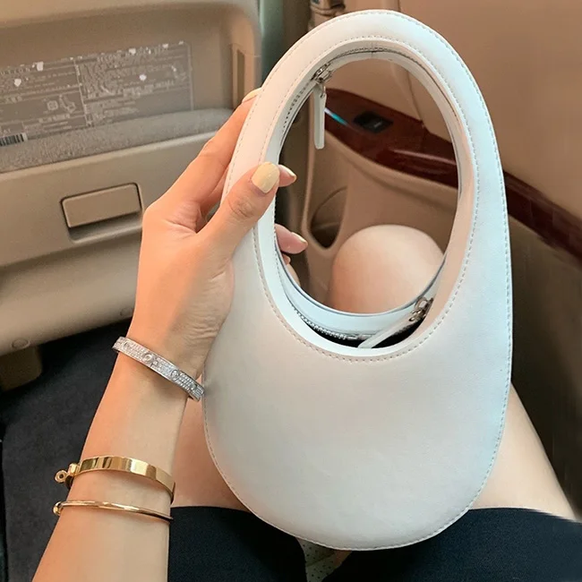 beige Овальная женская сумка в форме яйца, новинка, зима, корейский дизайн, змеиная кожа, узор, Индивидуальная сумка, Женская одноцветная сумка на плечо - Цвет: beige