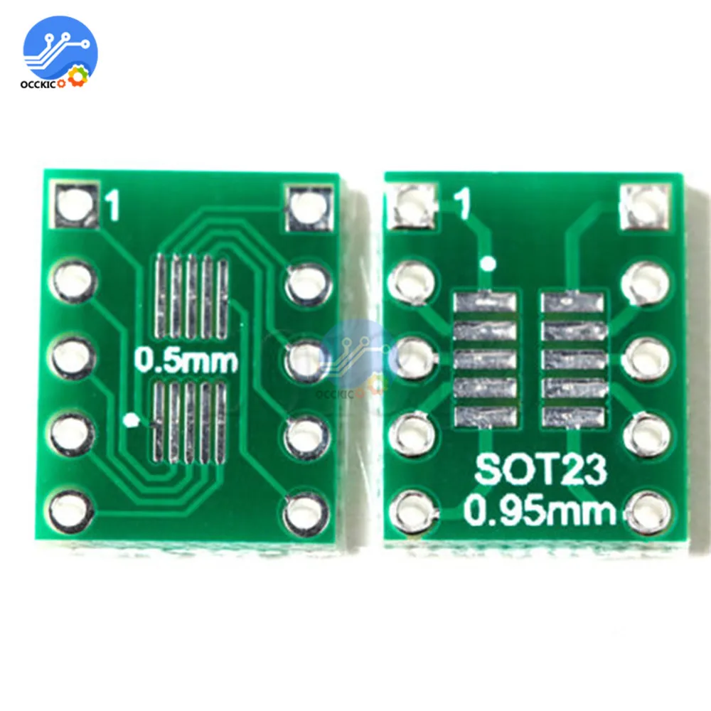 IC SOT23 SSOP10 MSOP10 UMAX до 0 5/0 95 мм DIP адаптер преобразователь платы PCB 10 шт. | Электроника