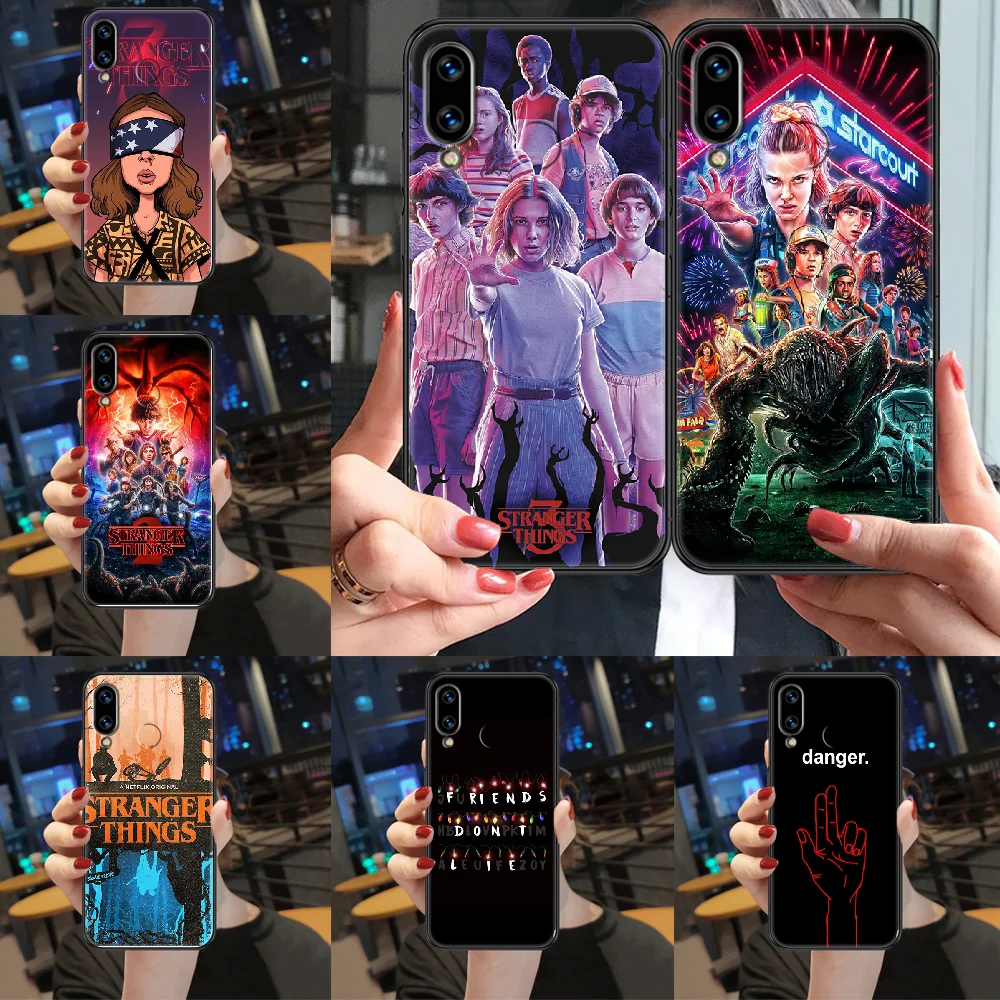 Чехол для телефона Huawei Honor View 6 7 8 9 10 10i 20 A C X Lite Pro Play Черный Модный чехол с