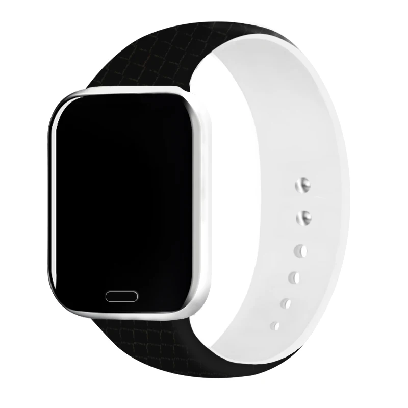 

40mm 44mm Printing Watch Bands For iWatch4 Rubber Strap Sport Bracelet 42mm 38mm For apple watch band 3 2 1 Accessories