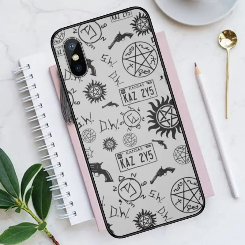 

Supernatural SPN Dean And Sam Phone Case for iPhone 11 12 mini pro XS MAX 8 7 6 6S Plus X 5S SE 2020 XR Luxury brand shell funda