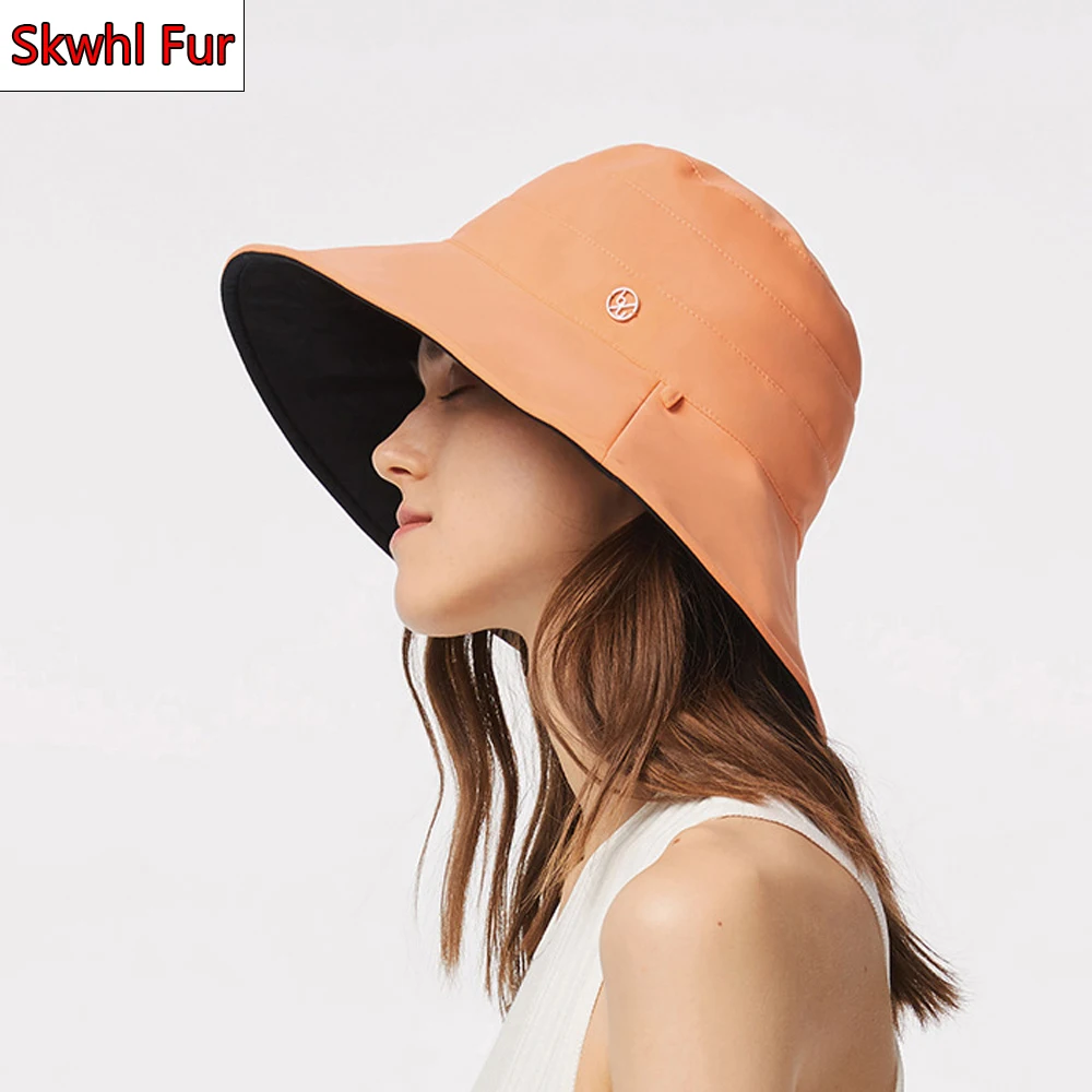 

Women Summer Shading Bucket Hat Outdoor Sunscreen Hat Female Cap Bucket Hat for Women Outdoor Sunscreen Sun Hat Panama Lady Hat