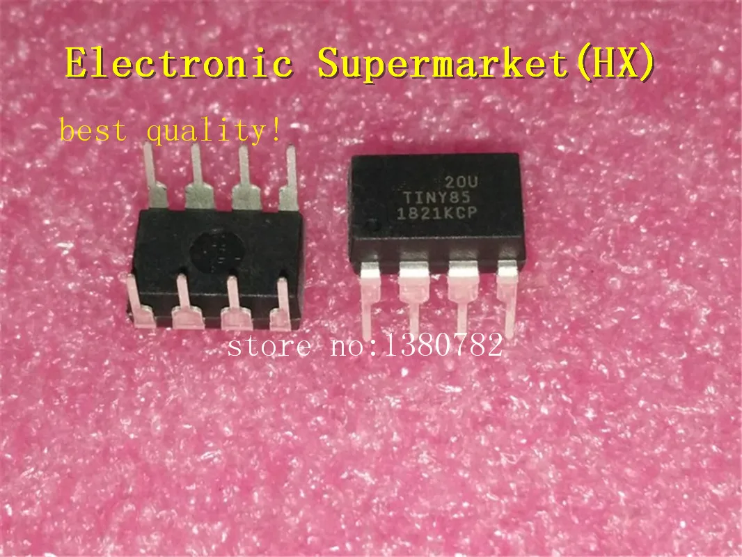 Бесплатная доставка 50 шт./лот ATTINY85 20PU новый оригинальный IC в наличии!|lot lot| |