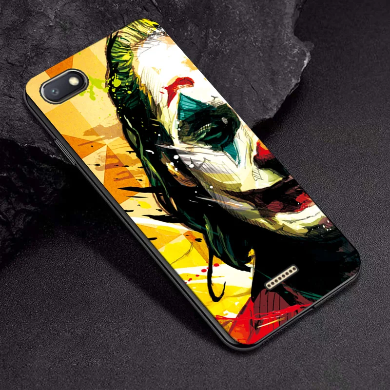 TPUBLK667 Чехол для Xiaomi Redmi 6A чехол Venom Joker черный ТПУ чехол s для Xiaomi Redmi 7A 8A 5A Redmi 8 7 6 Pro Железный человек бампер чехол для телефона - Цвет: TPUBLK667