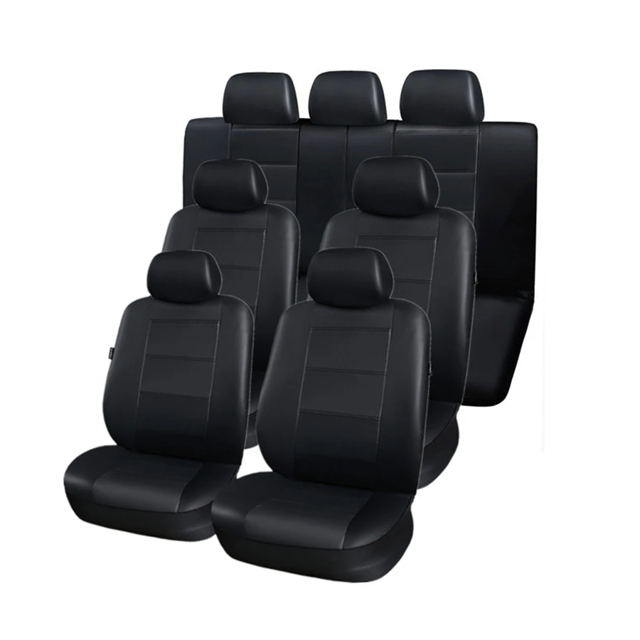 Кожаный чехол для автомобильного сиденья 7 сидений авто Nissan All 3 ряда Чехол