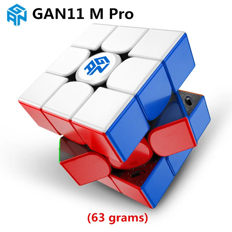 Cubo de velocidad magn&eacute;tico GAN11 M Pro para ni&ntilde;os, rompecabezas profesional GAN 11 M Pro, 3x3x3, cubos-2