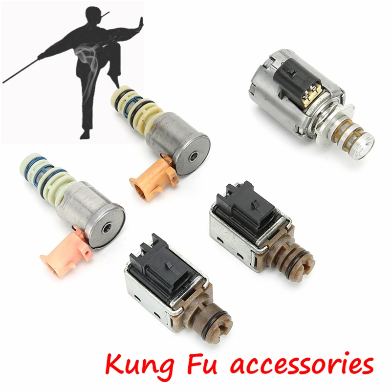 

Электромагнитный клапан, 5 шт., набор Электромагнит коробки передач для Cadillac Escalade/Astro/Avalanche 4L60E, из алюминиевого сплава