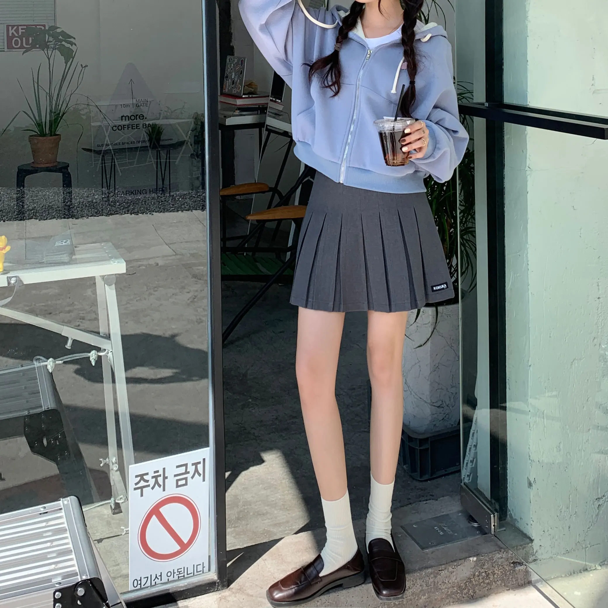 Женская юбка с высокой талией однотонная плотная плиссированная для игры в гольф