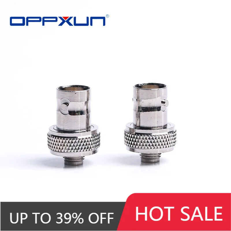 

2PCS BNC to Sma Connector Adapter SMA to BNC SMA-F to BNC-F Antenna Adapter for Baofeng Radio UV-5R UV-5RA UV-5RB UV-5RC UV-5RD
