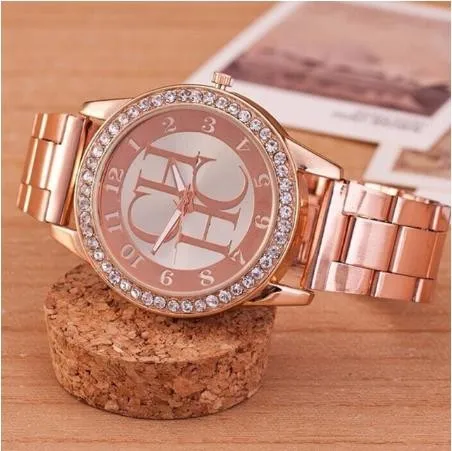 Fashion Ladies Watch 2021 Hot Sale Hot New Brand DQG All Steel Sports Quartz Watch Ladies Bracelet