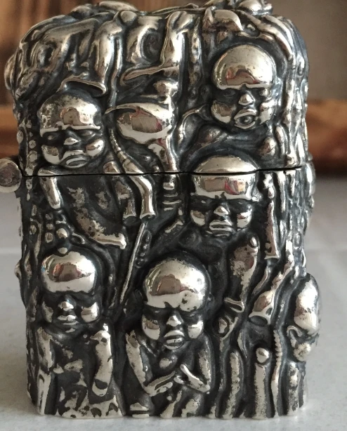 OGEMZD 2 цвета смотреть видео ручной работы H.R. Giger 925S серебро латунь Детские зажигалки коллекции искусства