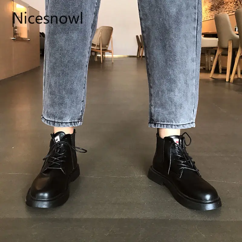 

Jeans Women Solid Loose Ankle-Length Straight Denim Pockets Zipper Retro Korean Style Chic Fashion Trendy Womens Daily All-match