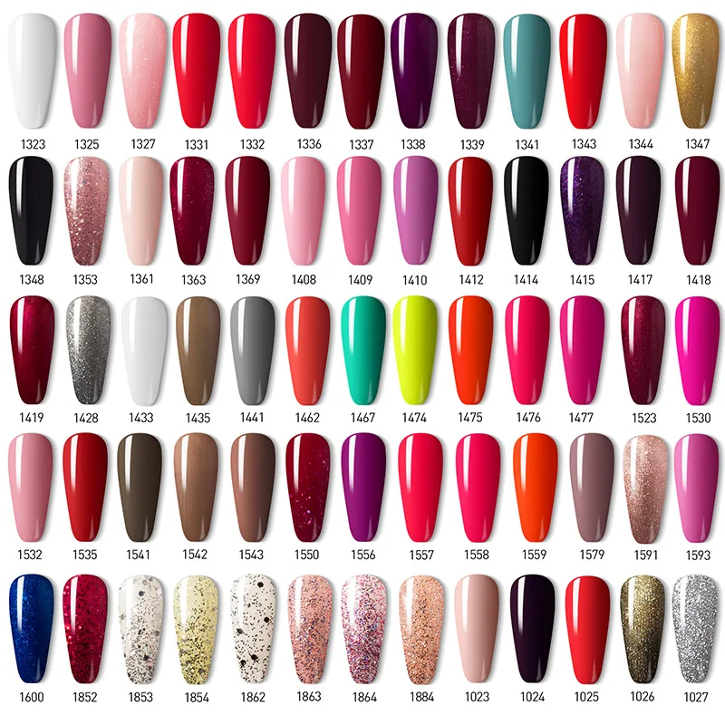 Modelones 2 шт./лот кофейный цвет серия светодиодный лак для ногтей замачивается