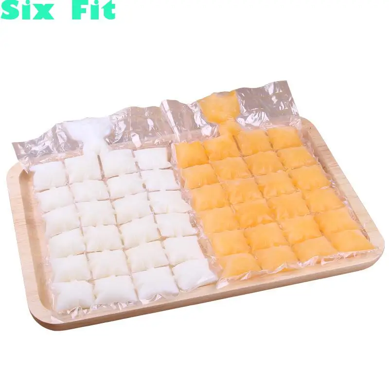 

10 шт партия и воронка Набор одноразовые мешки для приготовления льда лоток с формой для кубиков льда плесень само-уплотнение Diy питьевой инс...