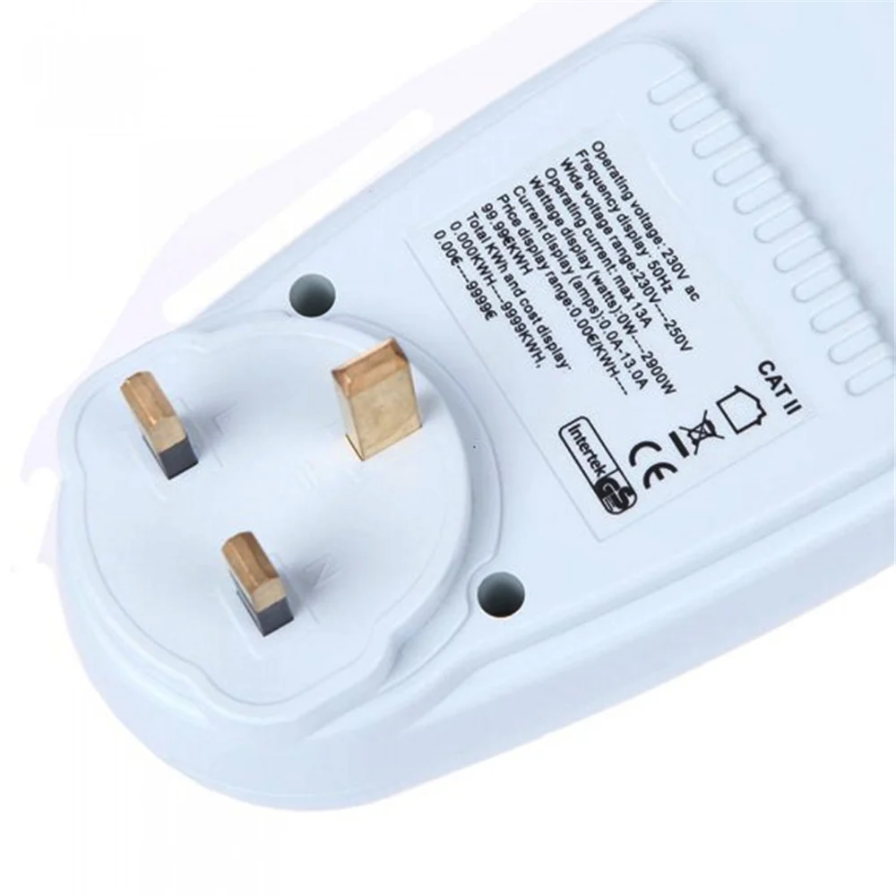 230V 16A Wattmeter Digital LCD Energy Meter Current Voltage Analyzer KWh Power Watt Electricity Switch Socket Monitor EU | Инструменты