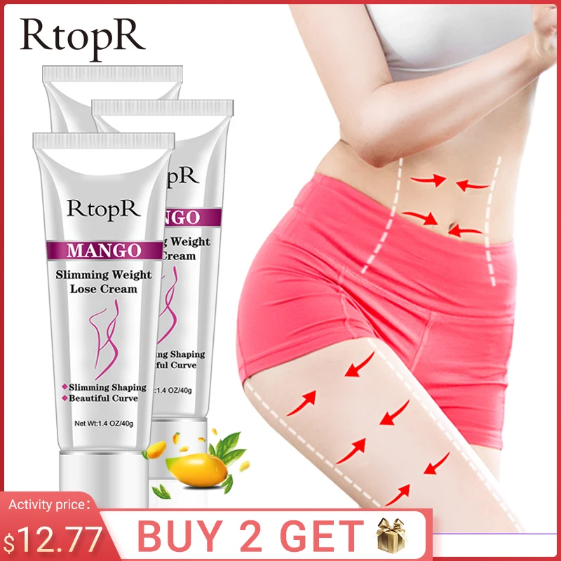 

3PCS Slimming Weight Lose Body Cream Slimming Skin Care Shaping Create Beautiful Curve Firming Cellulite Body Anti Winkles 40g