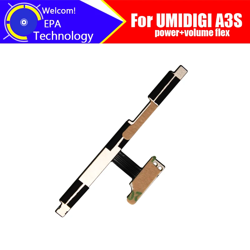 

UMIDIGI A3S Side Button Flex Cable 100% Original Power + Volume Button FPC Wire Flex Cable repair accessories for A3S.