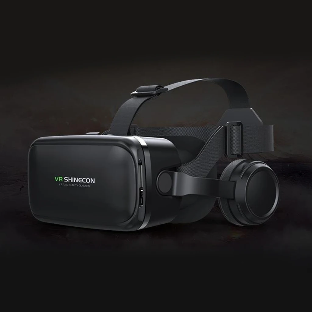 VR SHINECON 6 0 гарнитура Виртуальная реальность очки-наушники 3D очки для шлема