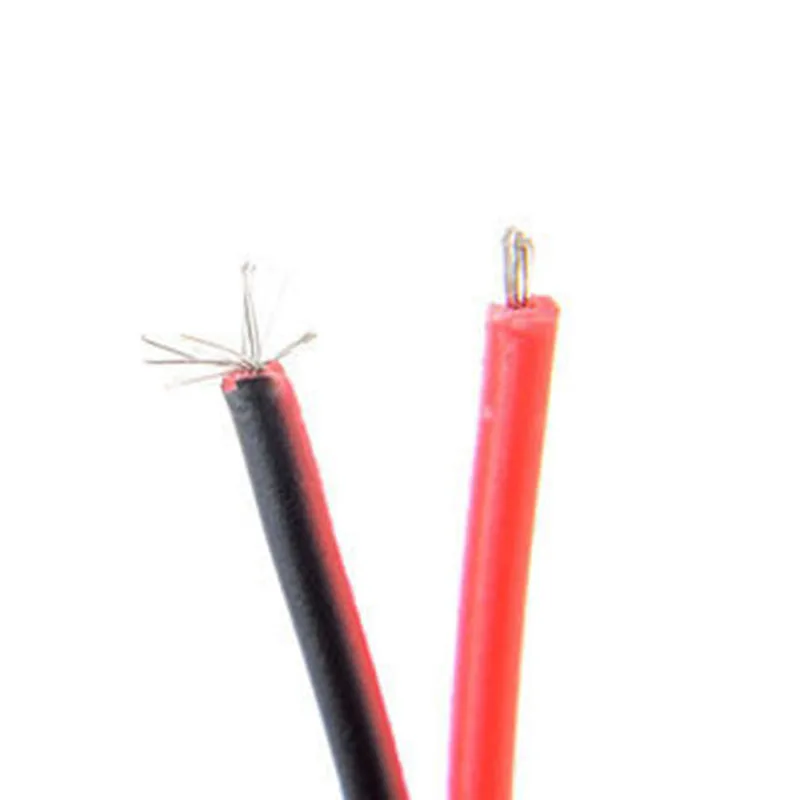 394 дюймов кабельная полоска из свинца Новый удлинитель красный и черный провод