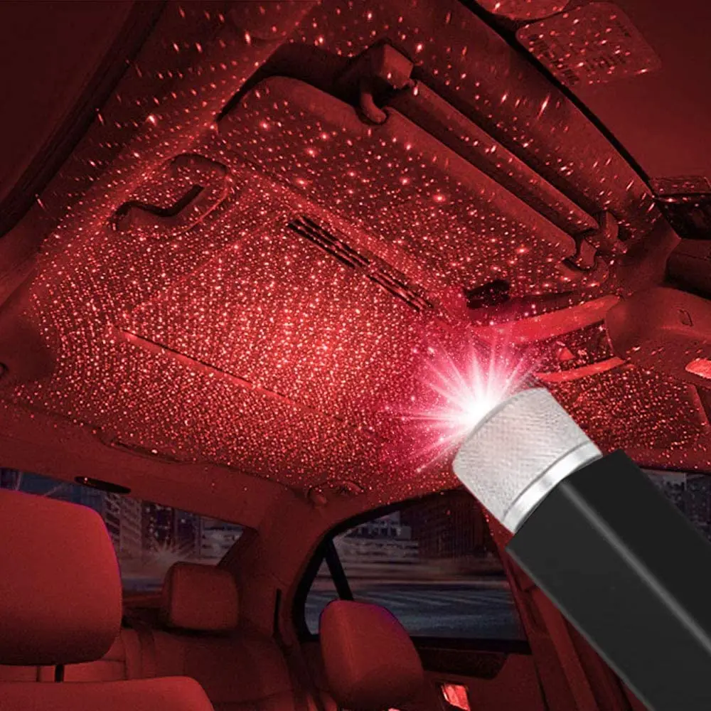 

Mini USB LED Roof Atmosphere Star Light Universal Disco Stage Laser Lamp Sky Projector for New Year Festival Interior Projection