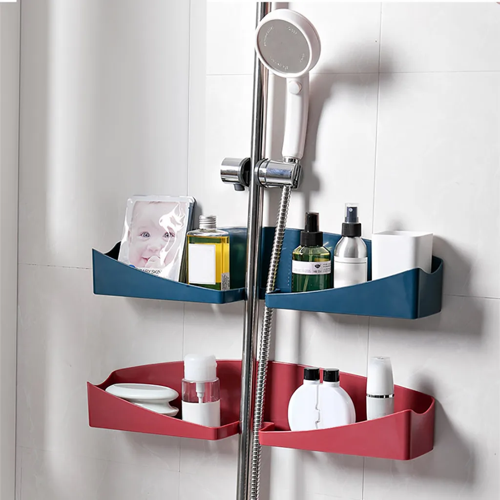 Настенная вешалка для ванной комнаты без перфорации настенная домашняя