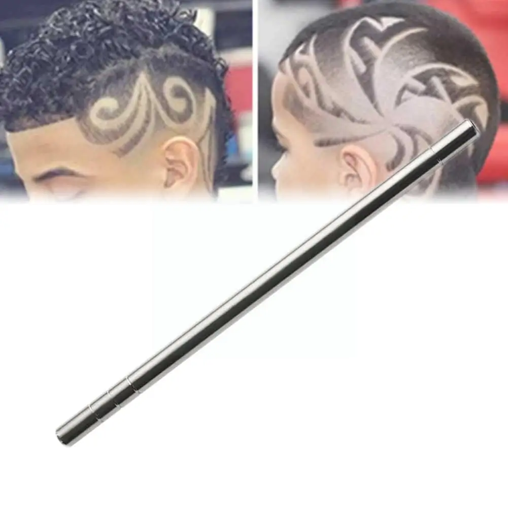 

Professional Hair Engrave Beard Hair Scissors Eyebrow Pen Oil Tattoo Carving Barber Carve Scissors Hairdressing Eyebro J6I8