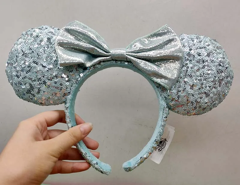 

2020 Disney Parks Frozen Arendelle Aqua Minnie Ears Gift Girl Blue Headband