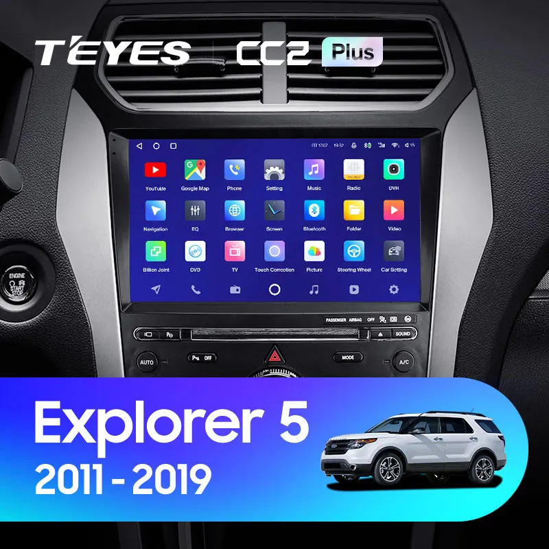 TEYES CC2L CC2 Plus For Ford Explorer 5 2011 - 2019 Car Radio Multimedia Video Player Navigation GPS Android No 2din 2 din dvd | Автомобили