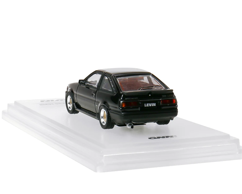 INNO64 1: 64 Toyota Corolla levin AE86 черный литьем под давлением модель автомобиля