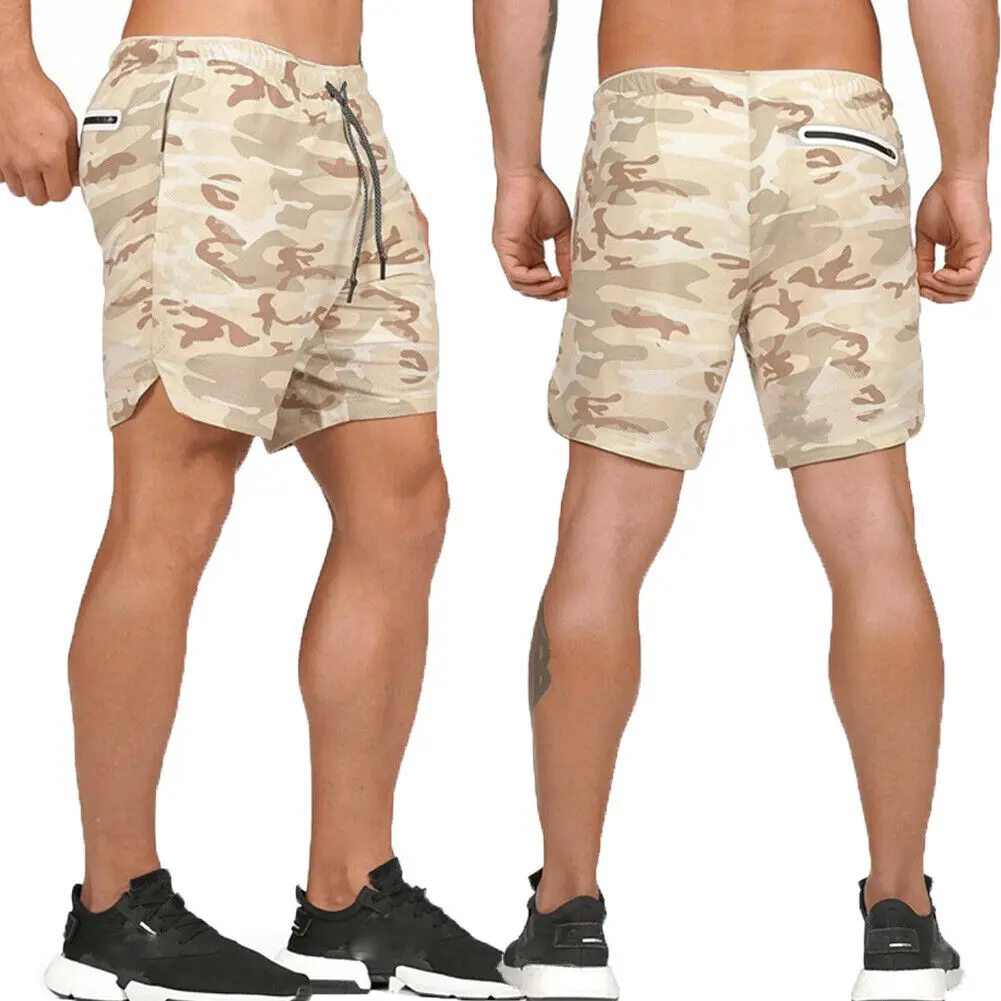 Мужские дышащие шорты 7 цветов быстросохнущие спортивные для бодибилдинга