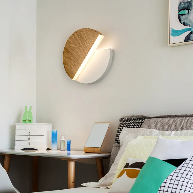 Светодиодный настенный светильник в скандинавском стиле регулируемые