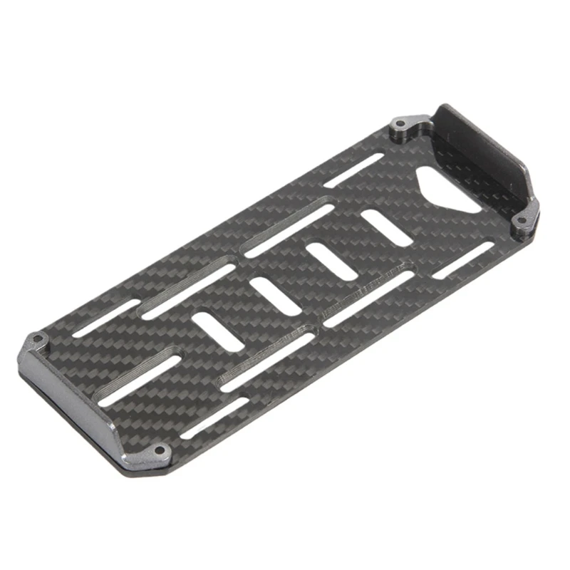 

Carbon Fiber Adjustable Battery Mount Plate for 1/10 RC Crawler Axial SCX10