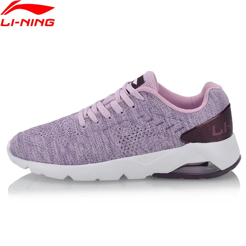 Женские легсветильник кроссовки Li-Ning AGCN036 дышащая удобная спортивная обувь с