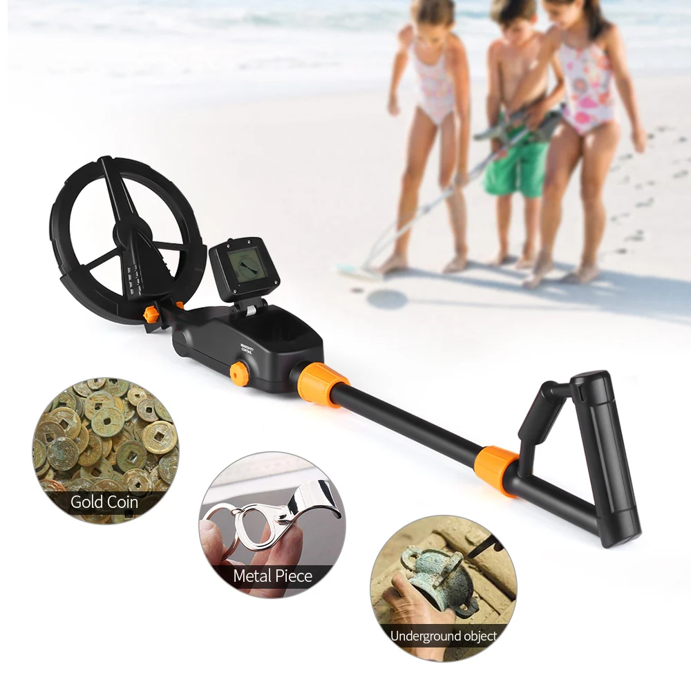 Children Lightweight Handheld Metal Detector Gold Digger Treasure Hunter Tracker Seeker with Waterproof Search Coil for Kids | Инструменты