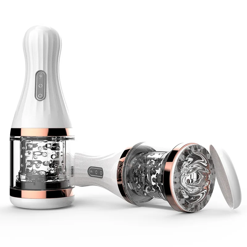 Мужской мягкий мастурбатор в виде влагалища прозрачный силиконовый без рук