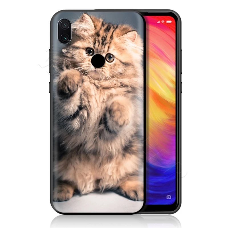 4 Чехол с забавным котенком котом для Xiaomi Redmi 4A 4X5 5A 6 6A 7 7A S2 Note Go K20 Pro Plus Prime 8T - Цвет: 4