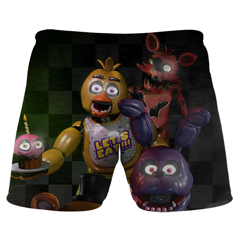 

Children Five Nights At Freddy Shorts 3D Print FNAF Shorts For Boys Girls Brand Summer Shorts Kids Sport Shorts Pants Clothes