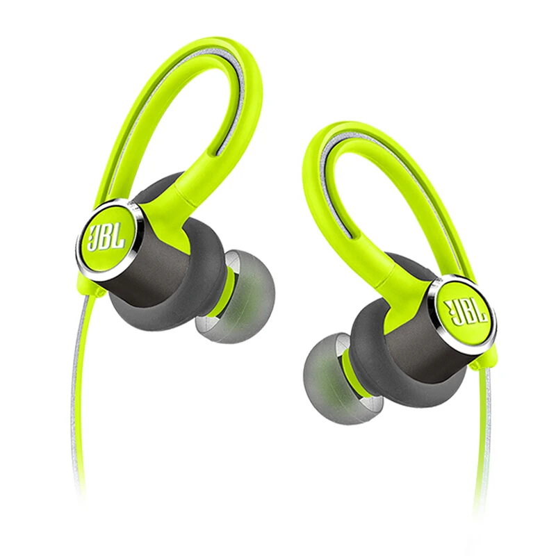 Green JBL Reflect Contour 2 беспроводные Bluetooth спортивные наушники с 3 кнопками дистанционного управления и микрофоном 5,8 мм Динамический драйвер в ухо наушники - Цвет: Green