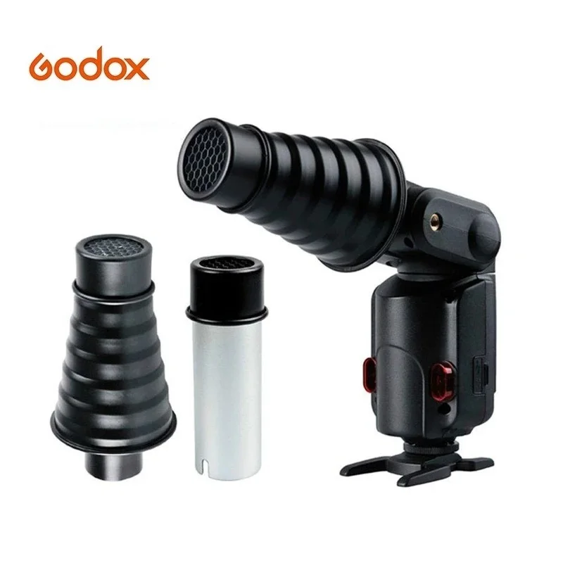 Вспышка Godox с сотовой сеткой совместимая Witstro AD200 AD180 AD360 AD360II Speedlite для