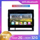 Мультимедийный плеер на Android, автомобильный GPS-навигатор для Toyota Tacoma 2005, 2006, 2007, 2008, 2009, 2010, 2011, 2012, Android 9, автостерео