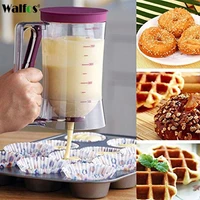 walfos cupcake pancakes cookie cake muffins baking waffles batter dispenser cream separator measuring cup baking tools