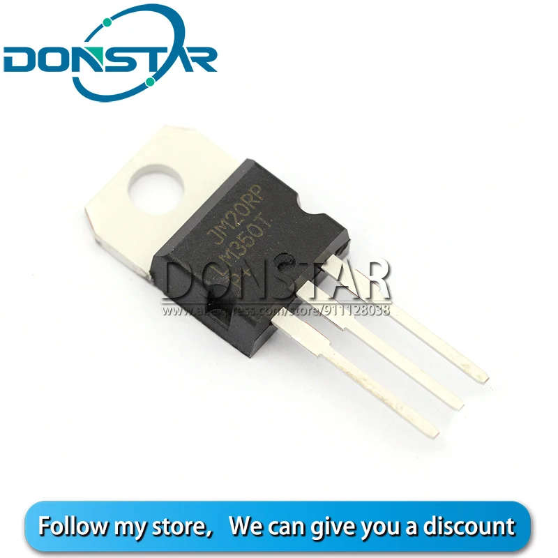 10PCS LM350T LM350 TO220 350T 350 TO-220 Voltage Regulator IC on - Десять штук LM350T LM350 TO220 350T 350 TO-220 Импульсный стабилизатор напряжения IC.