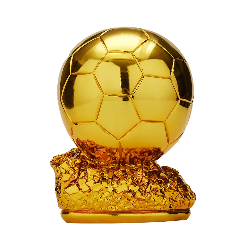 

Golden Ball Trophy Best Shooter Award Souvenirs World Cup Trophy Replica Soccer Trophies Fans Souvenir Collection Resin Crafts