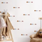 Скандинавский мультфильм скандинавские горы настенные Стикеры для маленьких девочек мальчиков комнаты детской домашний декор Бохо креативные Детские винтажные Стикеры