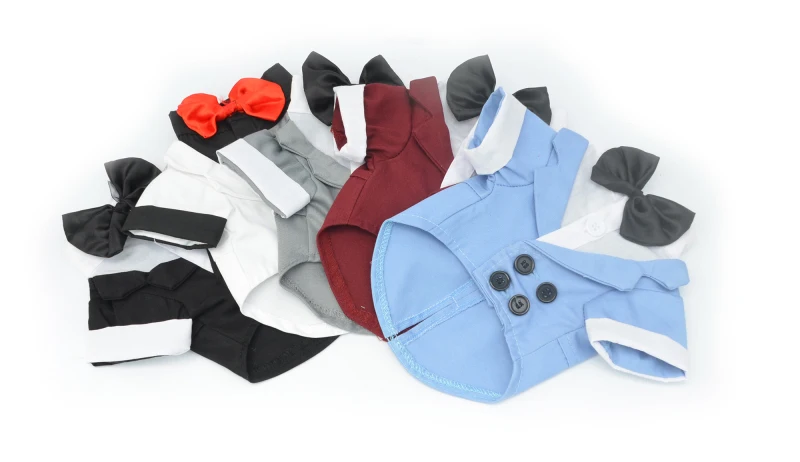 Одежда для мальчиков с рисунком собаки костюм мужчин смокинг свадебное платье