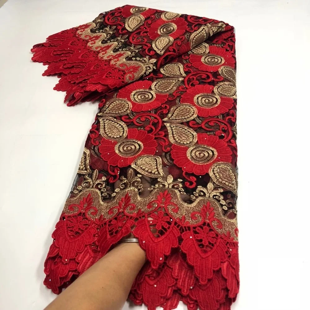 Последняя модель французское Тюлевое кружево Высококачественная