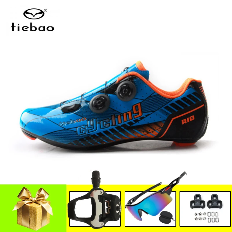 

Велосипедная обувь Tiebao, дышащая спортивная обувь с углеродной подошвой, для езды на велосипеде