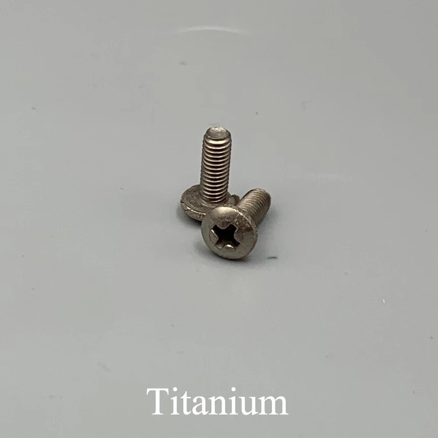 М3 М4 М5 М6 OD 6 мм 8 10 12 15 20 25 30 35 длина TA2 титановый болт Philips крестообразный Утопленный